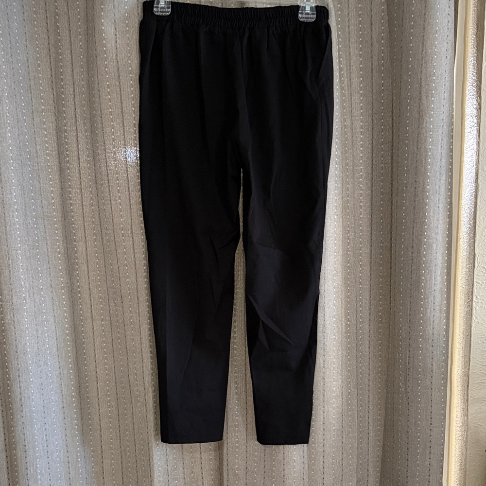Black Pants with Gold Branding - Picture 3 of 3
